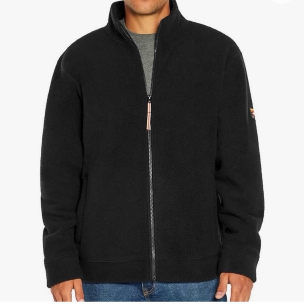 Orvis Men's Full Zip Classic Fleece Jacket Black M